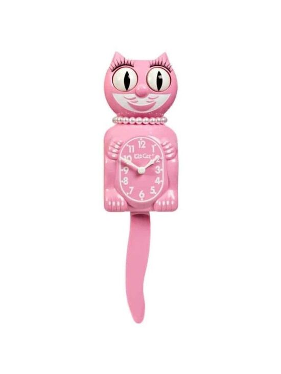 Kit-Cat Klock Other - RETIRED urban outfitters Pink Satin Lady Kit Cat Klock